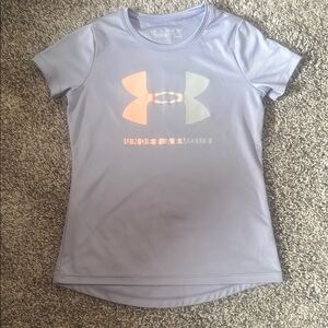 Under Armour Purple Short Sleeve Tee Moisture-Wicking